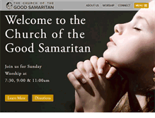 Tablet Screenshot of good-samaritan.org